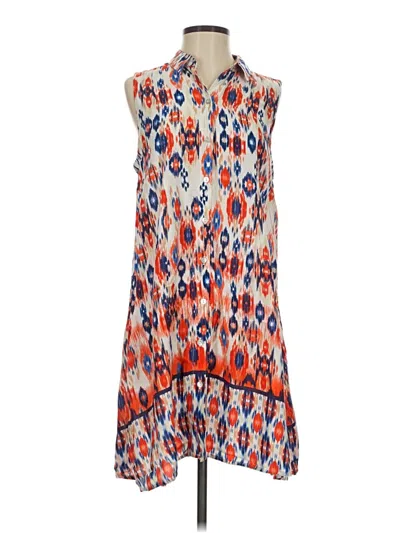 Pre-owned Beachlunchlounge Casual Dress In Orange