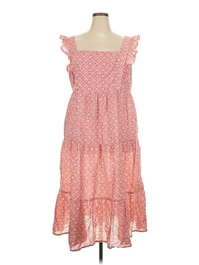 Pre-owned Beachlunchlounge Casual Dress In Pink