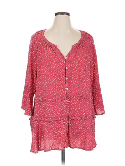 Pre-owned Beachlunchlounge Casual Dress In Red