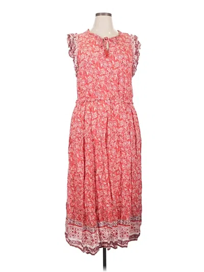 Pre-owned Beachlunchlounge Casual Dress In Red
