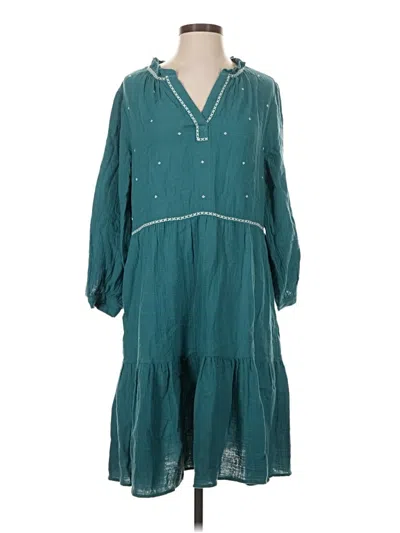 Pre-owned Beachlunchlounge Casual Dress In Teal