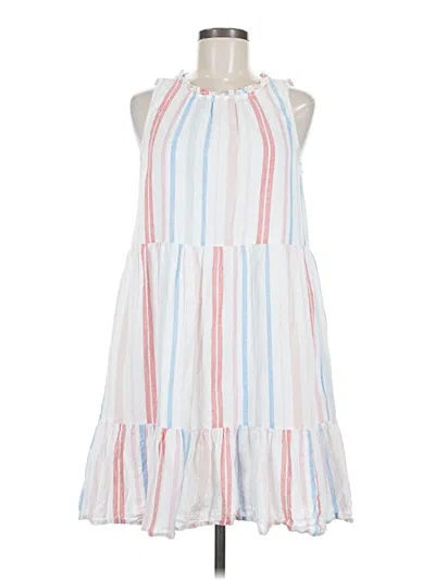 Pre-owned Beachlunchlounge Casual Dress In White