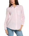 Beachlunchlounge Eden Stripe Shirt In Pink