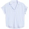 Beachlunchlounge Deni Stripe Shirt In Blue