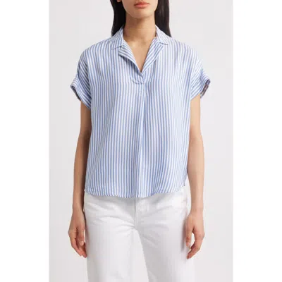 Beachlunchlounge Deni Stripe Shirt In Blue
