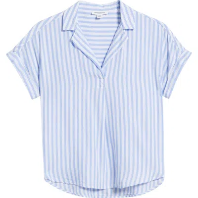 Beachlunchlounge Deni Stripe Shirt In Blue