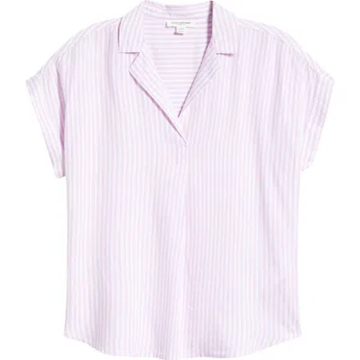 Beachlunchlounge Deni Stripe Shirt In Pink