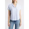 Beachlunchlounge Denise Stripe Shirt In Blue