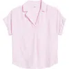 Beachlunchlounge Denise Stripe Shirt In Pink