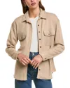 Beachlunchlounge Double Faced Cropped Knit Jacket In Neutral