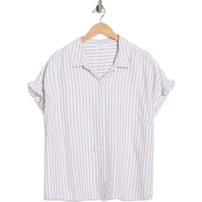 Beachlunchlounge Evony Stripe Top In Multi