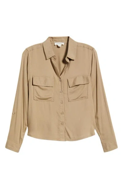 Beachlunchlounge Felicity Button-up Shirt In Multi