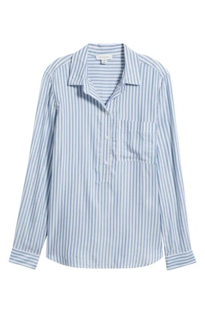 Beachlunchlounge Haley Popover Shirt In Blue