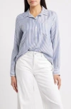 Beachlunchlounge Haley Popover Shirt In Multi