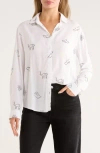 Beachlunchlounge Kayden Button-up Shirt In Yellow