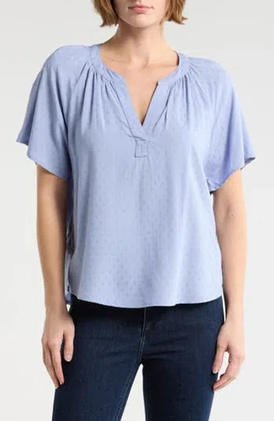 Beachlunchlounge Kirby Popover Shirt In Blue