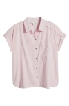 Beachlunchlounge Lane Dolman Sleeve Shirt In Pale Pink