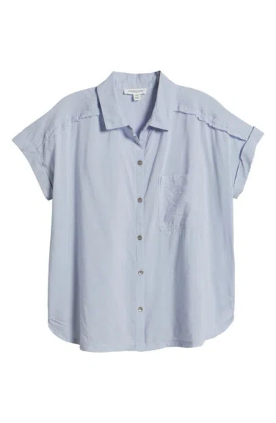 Beachlunchlounge Lane Dolman Sleeve Shirt In Sail Blue