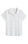 Beachlunchlounge Lane Dolman Sleeve Shirt In White