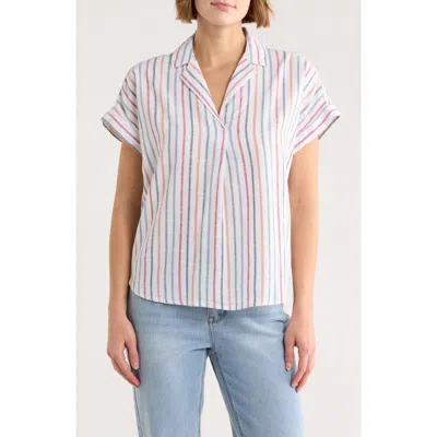 Beachlunchlounge Leyton Stripe Top In Multi