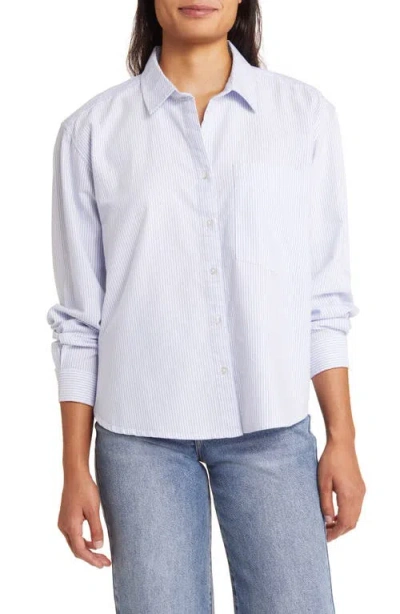 Beachlunchlounge Long Sleeve Shirt In Blue
