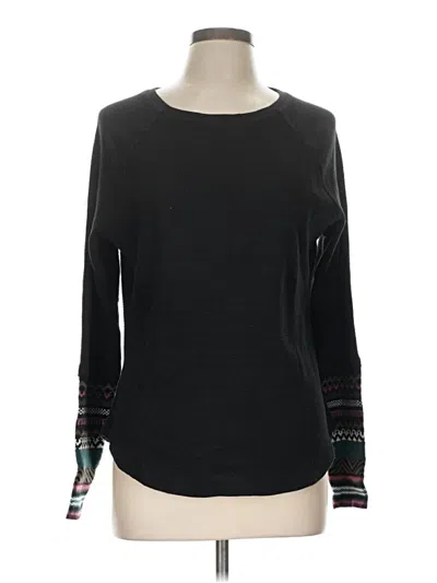 Pre-owned Beachlunchlounge Long Sleeve T-shirt In Black