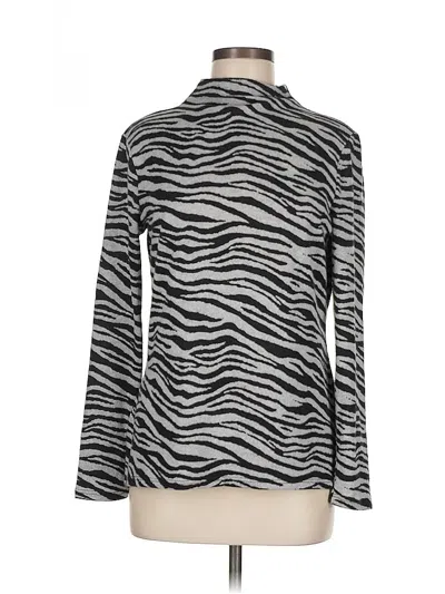 Pre-owned Beachlunchlounge Long Sleeve Turtleneck In Silver