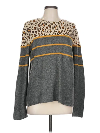 Pre-owned Beachlunchlounge Pullover Sweater In Gray