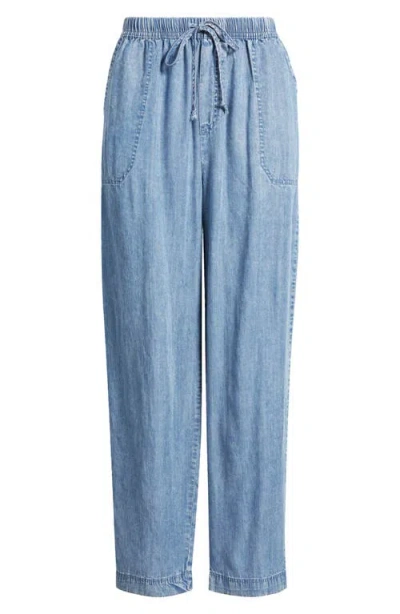 Beachlunchlounge Ronni Chambray Pants In Blue