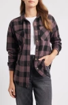 Beachlunchlounge Sally Plaid Shacket In Multi