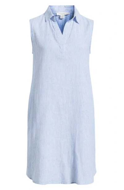 Beachlunchlounge Shelay Sleeveless Shift Dress In Blue