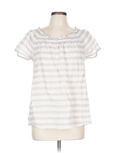 Pre-owned Beachlunchlounge Short Sleeve T-shirt In White