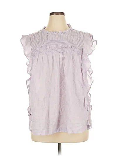 Pre-owned Beachlunchlounge Sleeveless Blouse In Purple