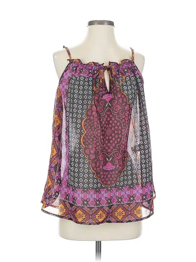 Pre-owned Beachlunchlounge Sleeveless Blouse In Purple
