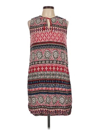 Pre-owned Beachlunchlounge Sleeveless Top Red Halter Neckline Tops