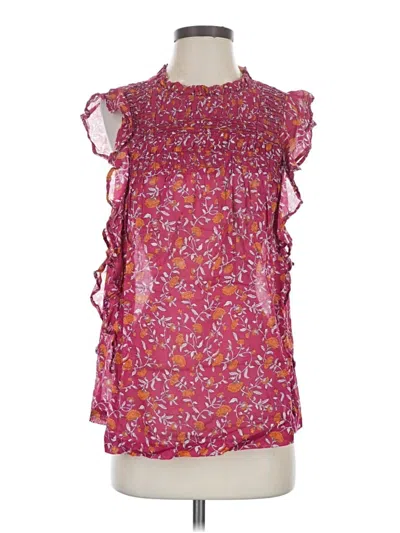 Pre-owned Beachlunchlounge Sleeveless T-shirt In Pink
