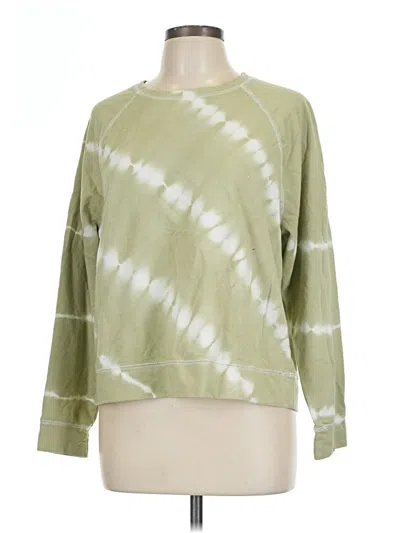 Pre-owned Beachlunchlounge Sweatshirt In Green