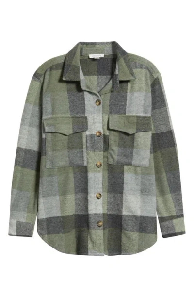 Beachlunchlounge Taelyn Buffalo Plaid Oversize Button-up Shirt In Multi