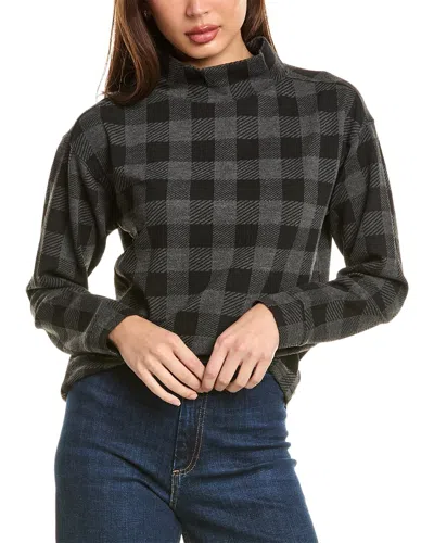 Beachlunchlounge Tameron Plaid Sweater In Black