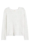 Beachlunchlounge Tiara Crochet Look Sweater In White