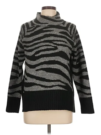 Pre-owned Beachlunchlounge Turtleneck Sweater In Gray
