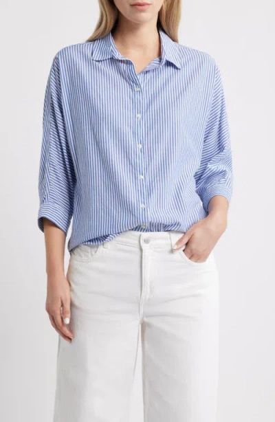 Beachlunchlounge Wells Stripe Shirt In Multi