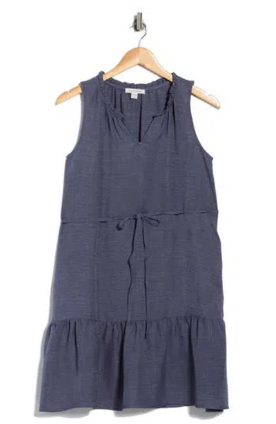 Beachlunchlounge Zendaya Drawstring Dress In Blue