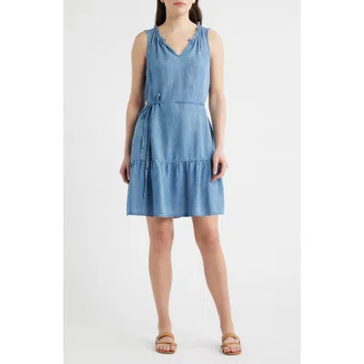 Beachlunchlounge Zendaya Sleeveless Dress In Blue