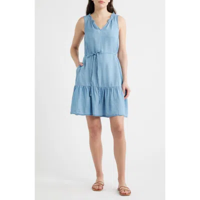 Beachlunchlounge Zendaya Sleeveless Dress In Blue