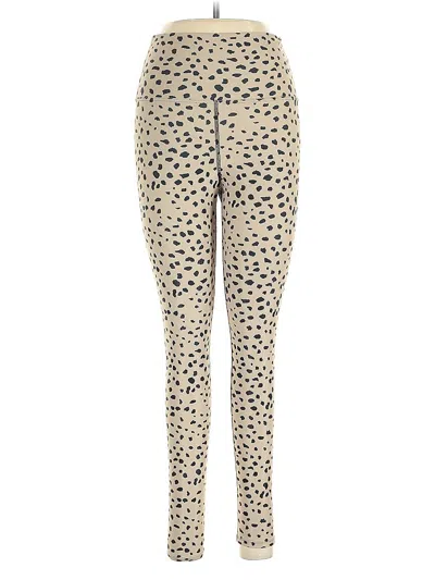 Pre-owned Beachriot Sport Leggings In Brown