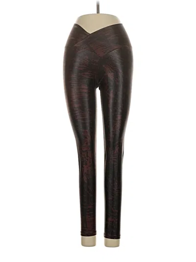 Pre-owned Beachriot Sport Leggings In Brown