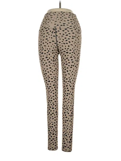 Pre-owned Beachriot Sport Leggings In Brown