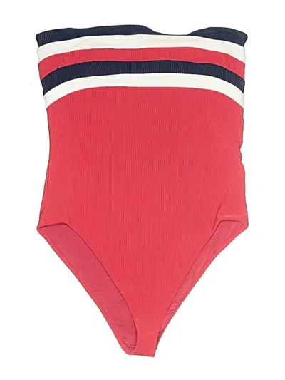 Pre-owned Beachriot Sport One Piece Swimsuit In Red