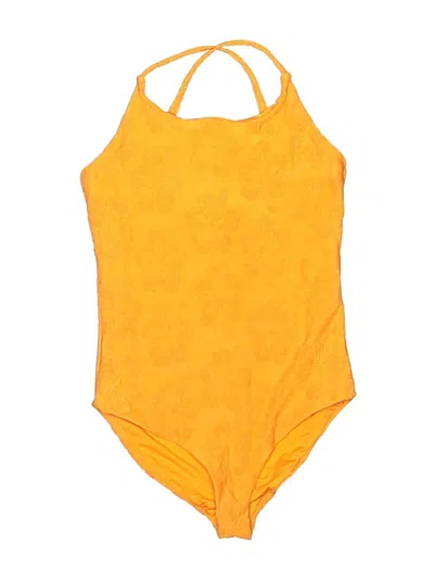 Pre-owned Beachriot Sport One Piece Swimsuit In Yellow